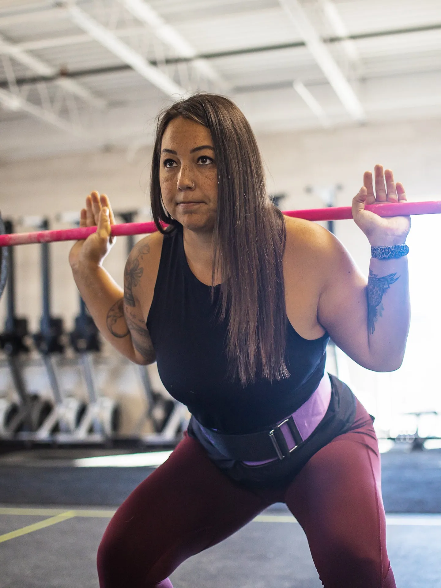 Purple Lifting Belt