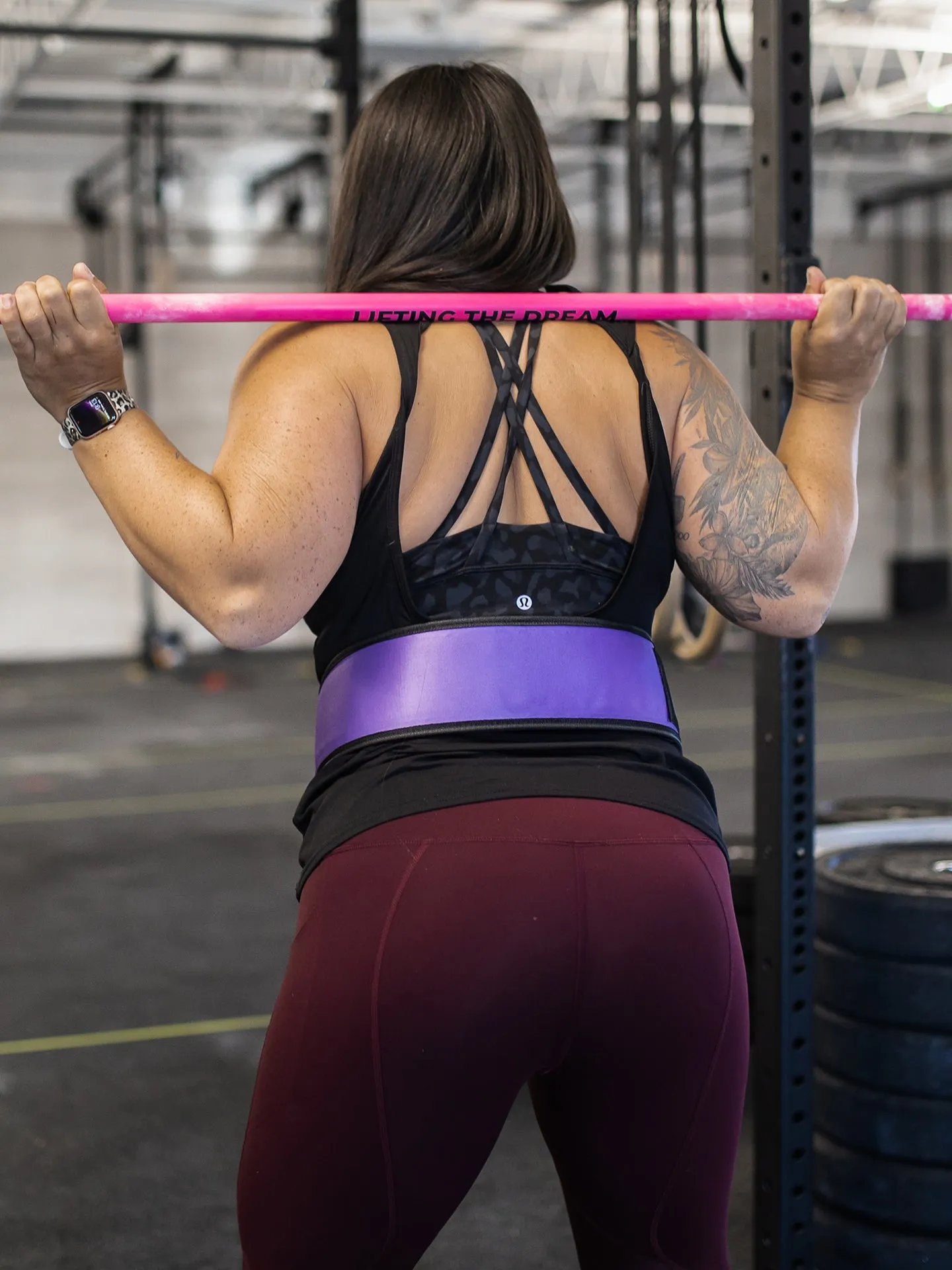 Purple Lifting Belt