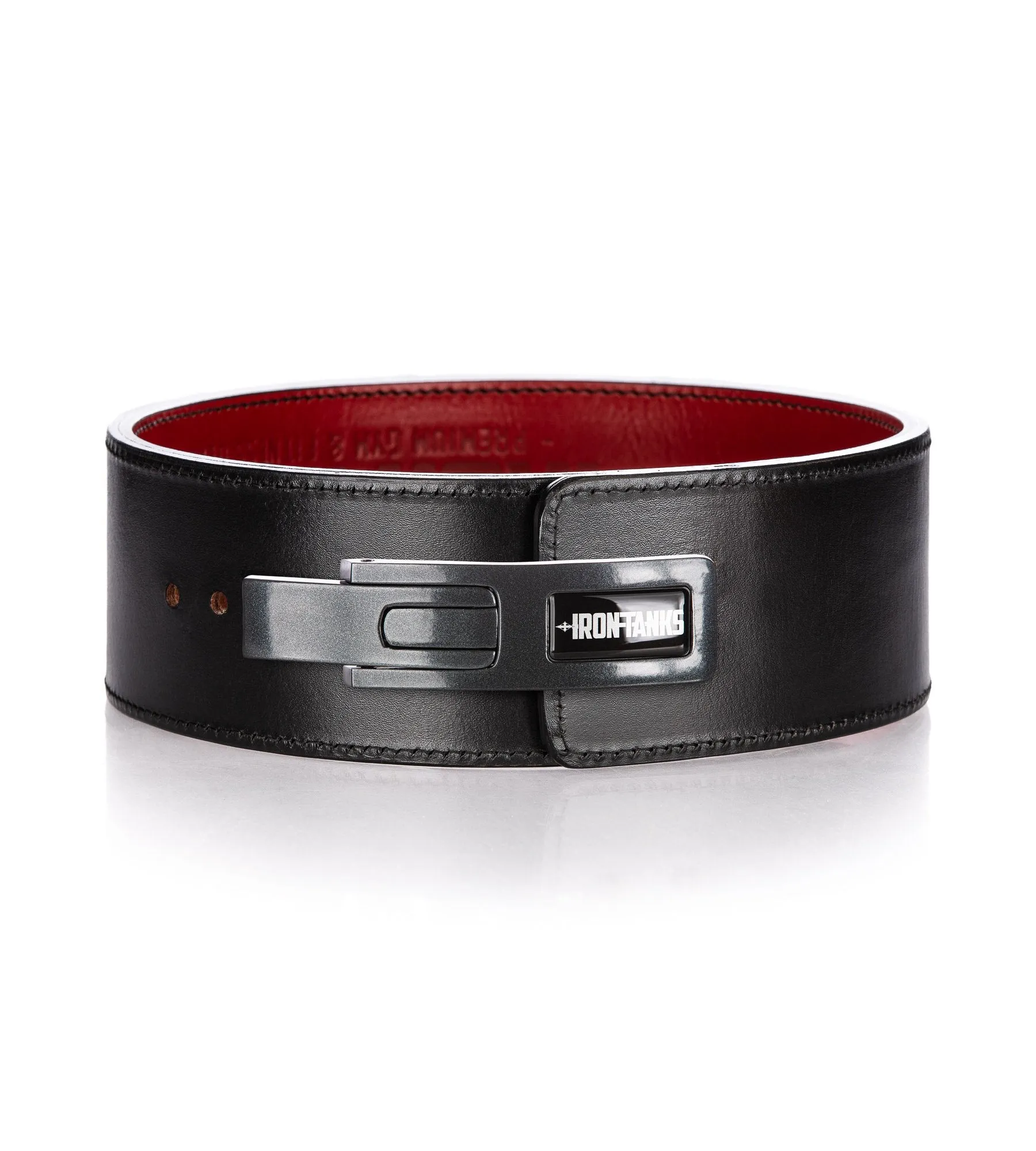 Quake 13mm Lever Belt - Black and Red