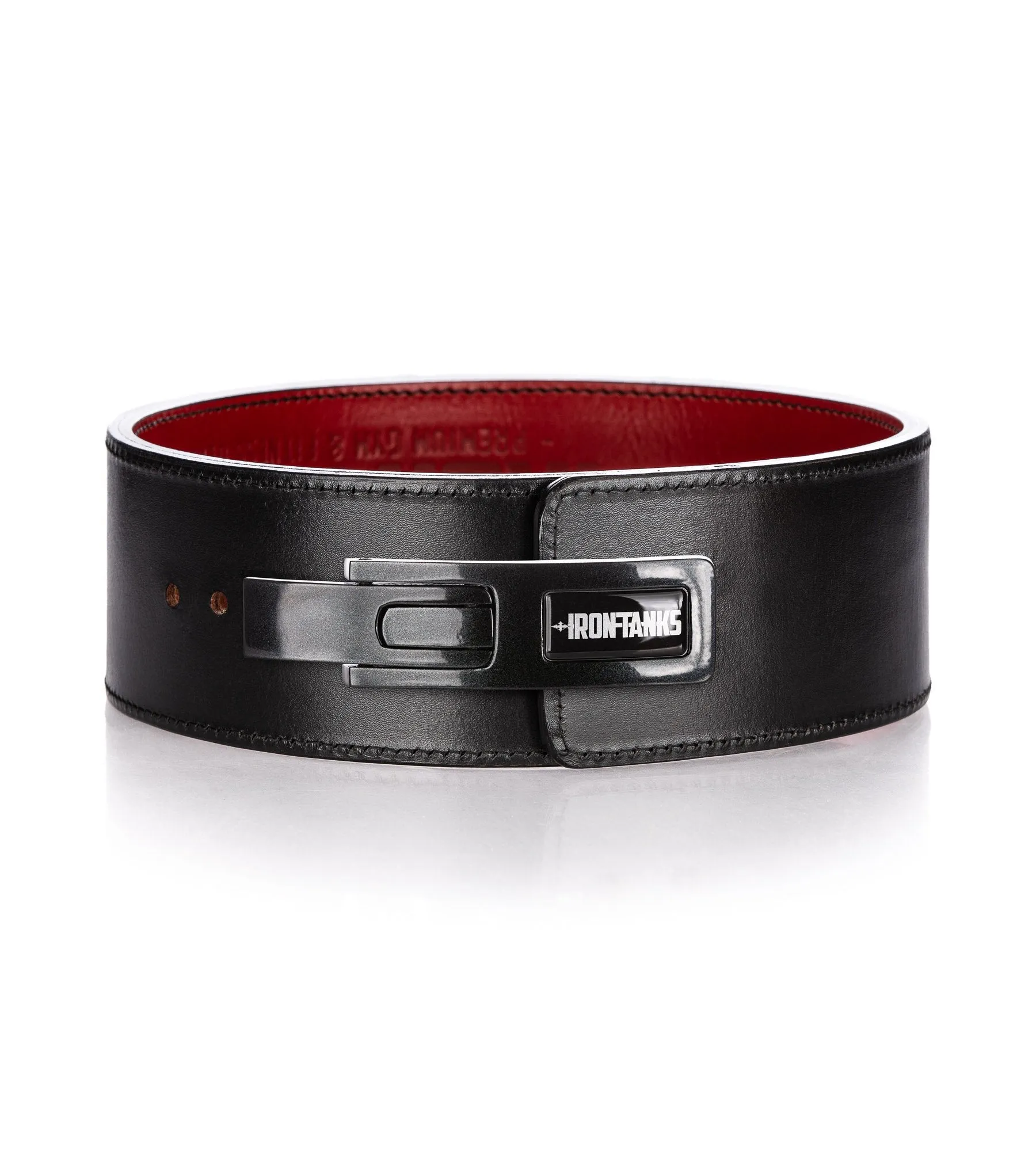 Quake 13mm Lever Belt - Black and Red