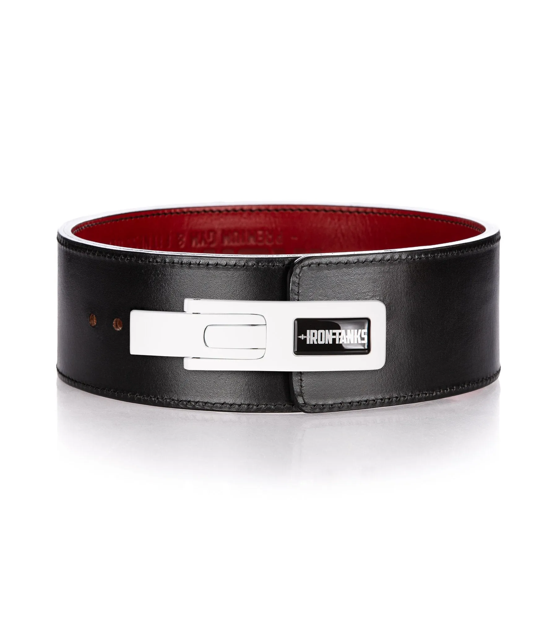 Quake 13mm Lever Belt - Black and Red