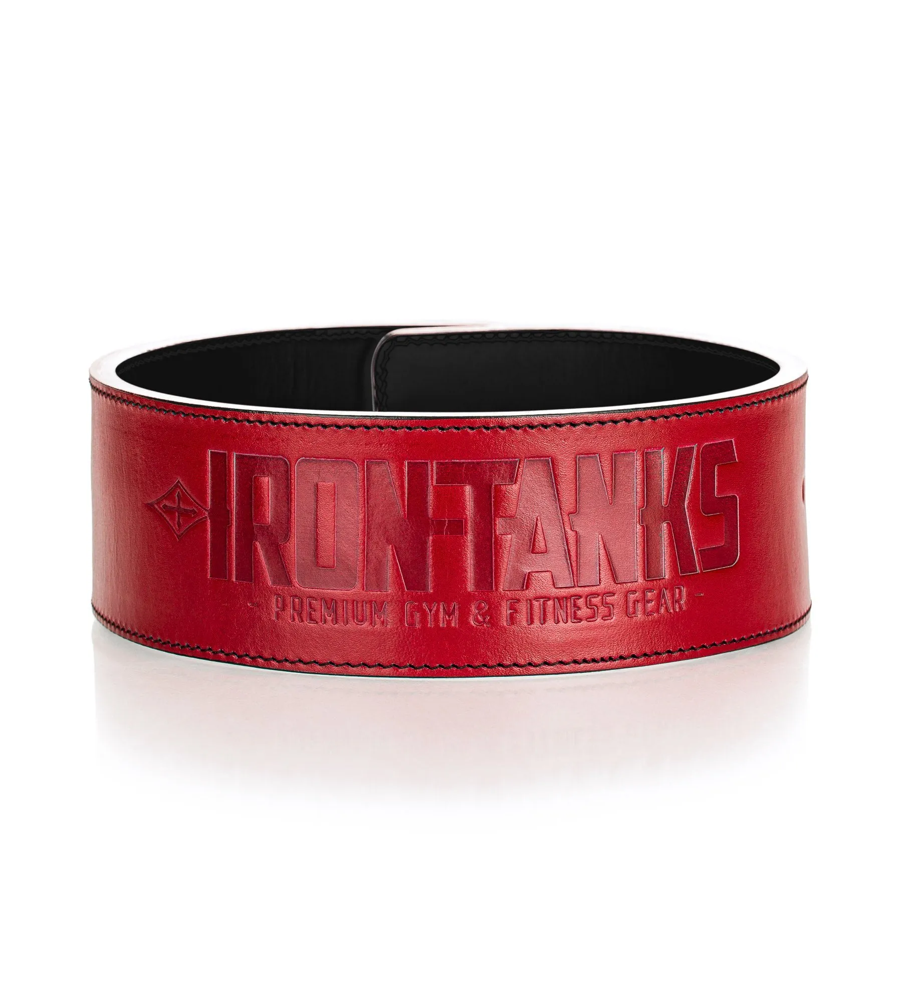 Quake 13mm Lever Belt - Black and Red