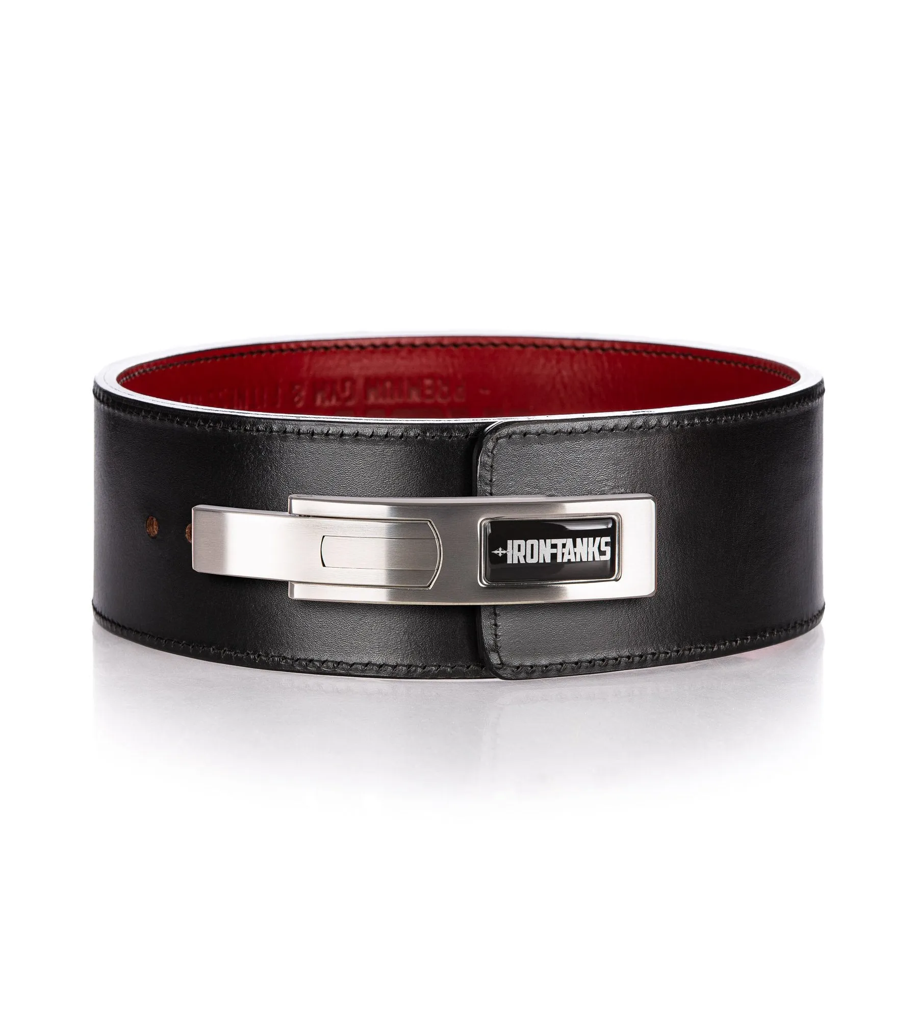 Quake 13mm Lever Belt - Black and Red