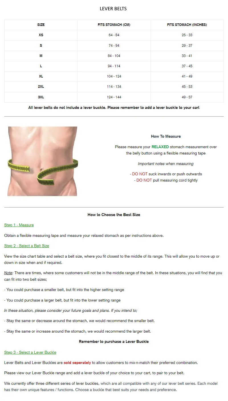 Quake 13mm Lever Belt - Black and Red