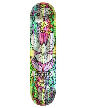 Real - Ishod Wair Holographic Cathedral Twin 8.25 Skateboard Deck