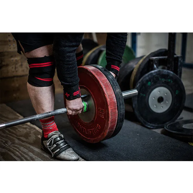 Red Line Knee Wraps