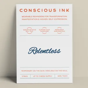 Relentless Manifestation Tattoo