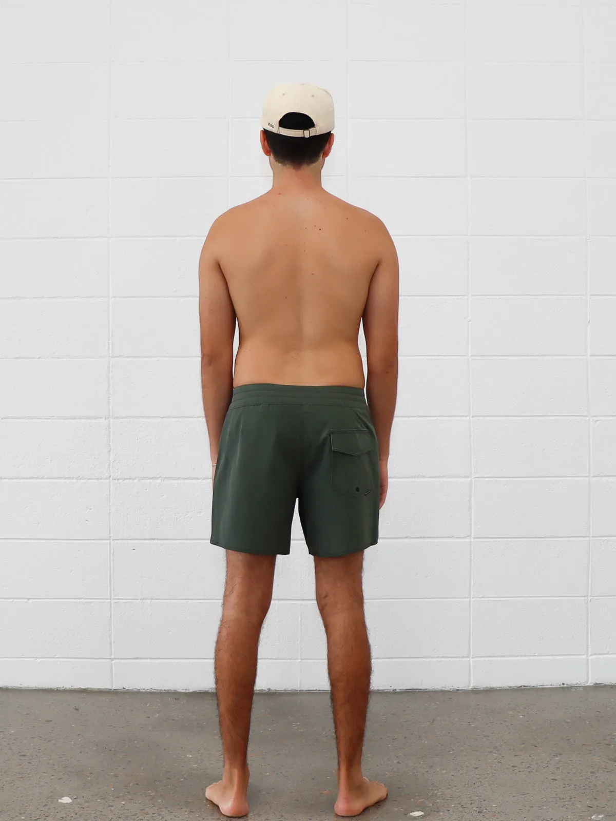 Retro Boardshort | Khaki