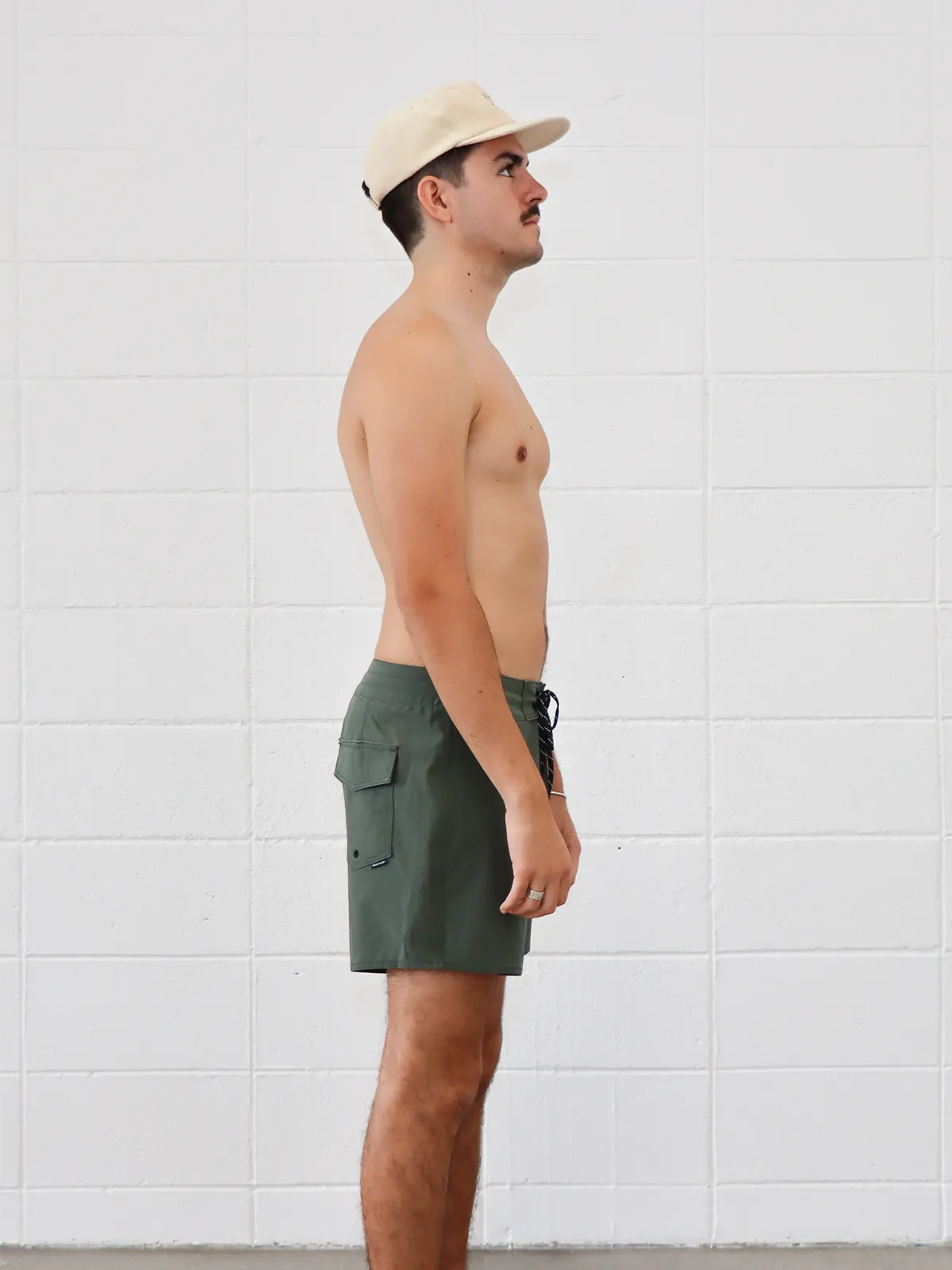 Retro Boardshort | Khaki