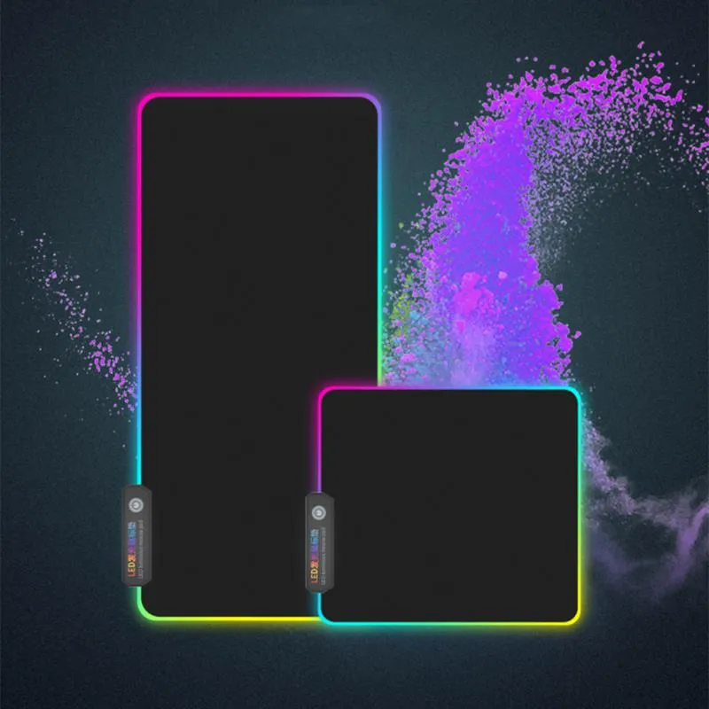 RGB Non-Slip Base Gaming Mouse Pad