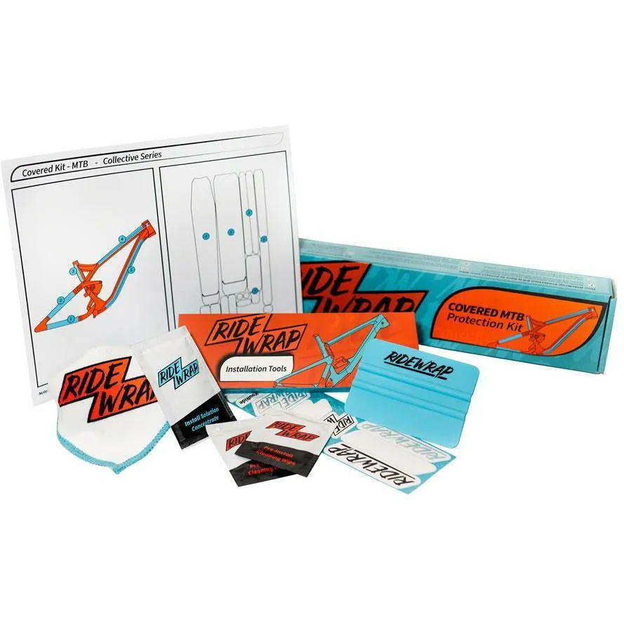 RideWrap Covered Dual Suspension Frame Protection Kit