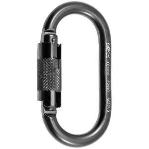 Rock Empire Aluminium Carabiner O-KL-2T Black
