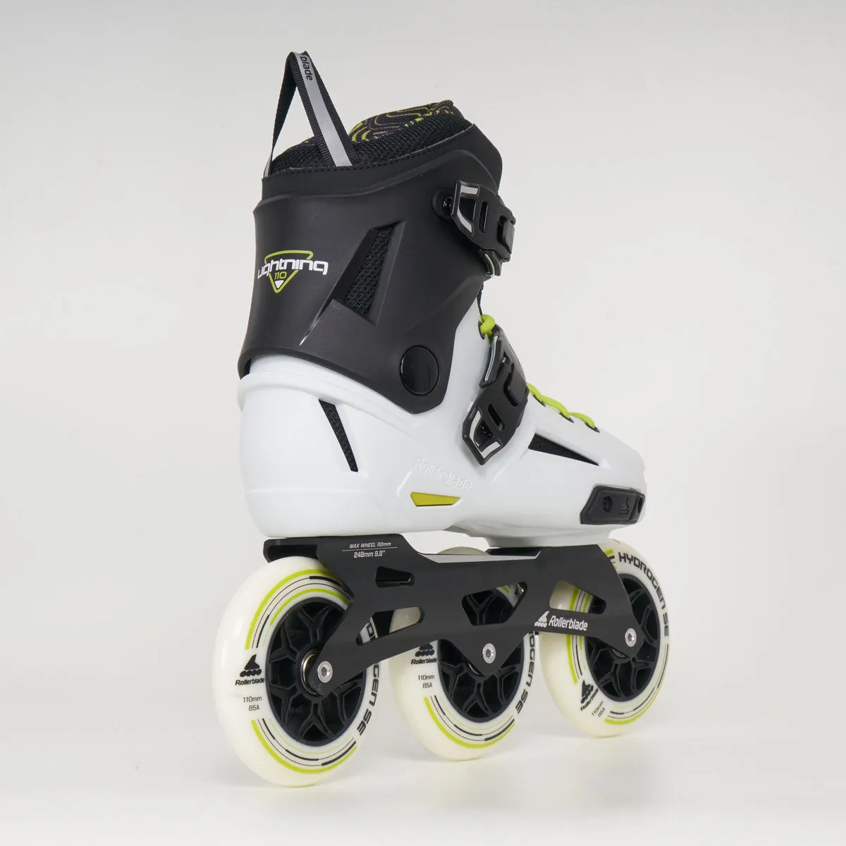 Rollerblade Lightning 110 Inline Skates - Unisex - White