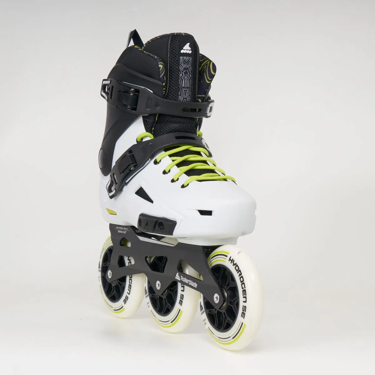 Rollerblade Lightning 110 Inline Skates - Unisex - White
