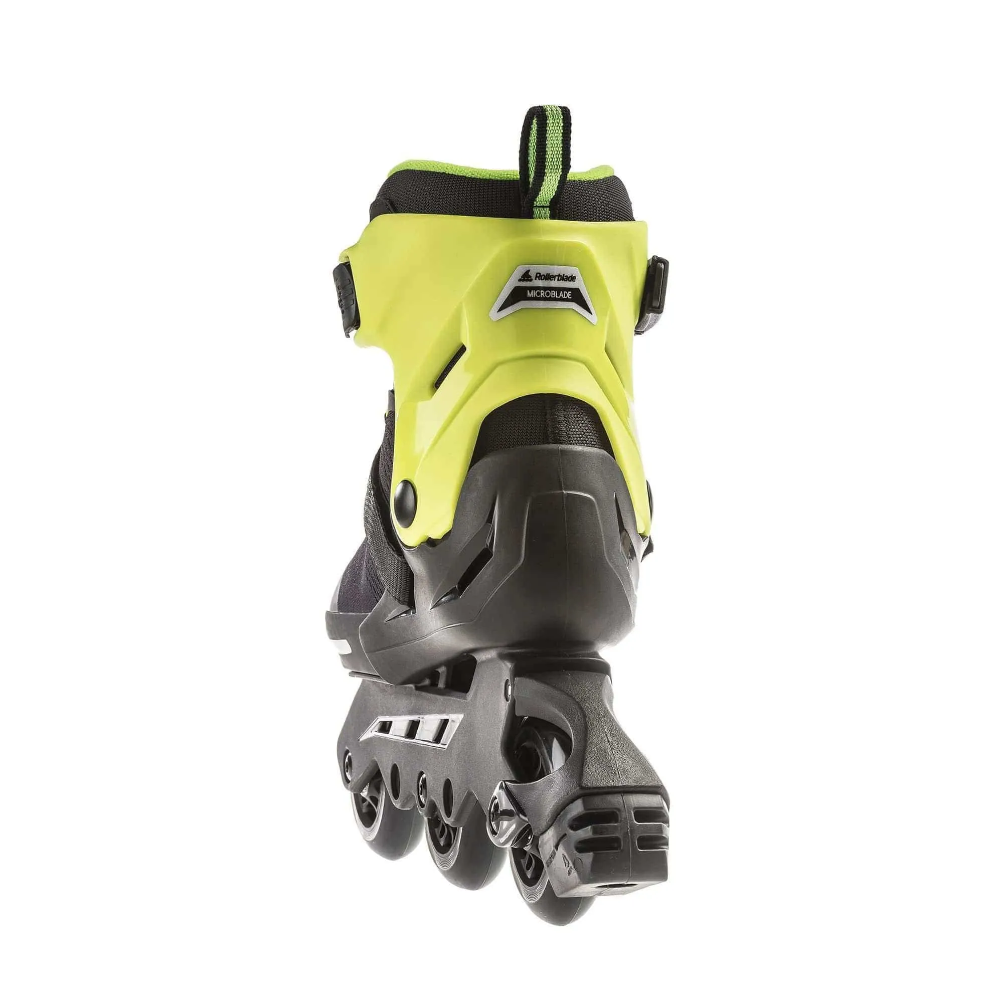 Rollerblade Microblade 3WD Kids Adjustable Inline Skates - Black/Lime