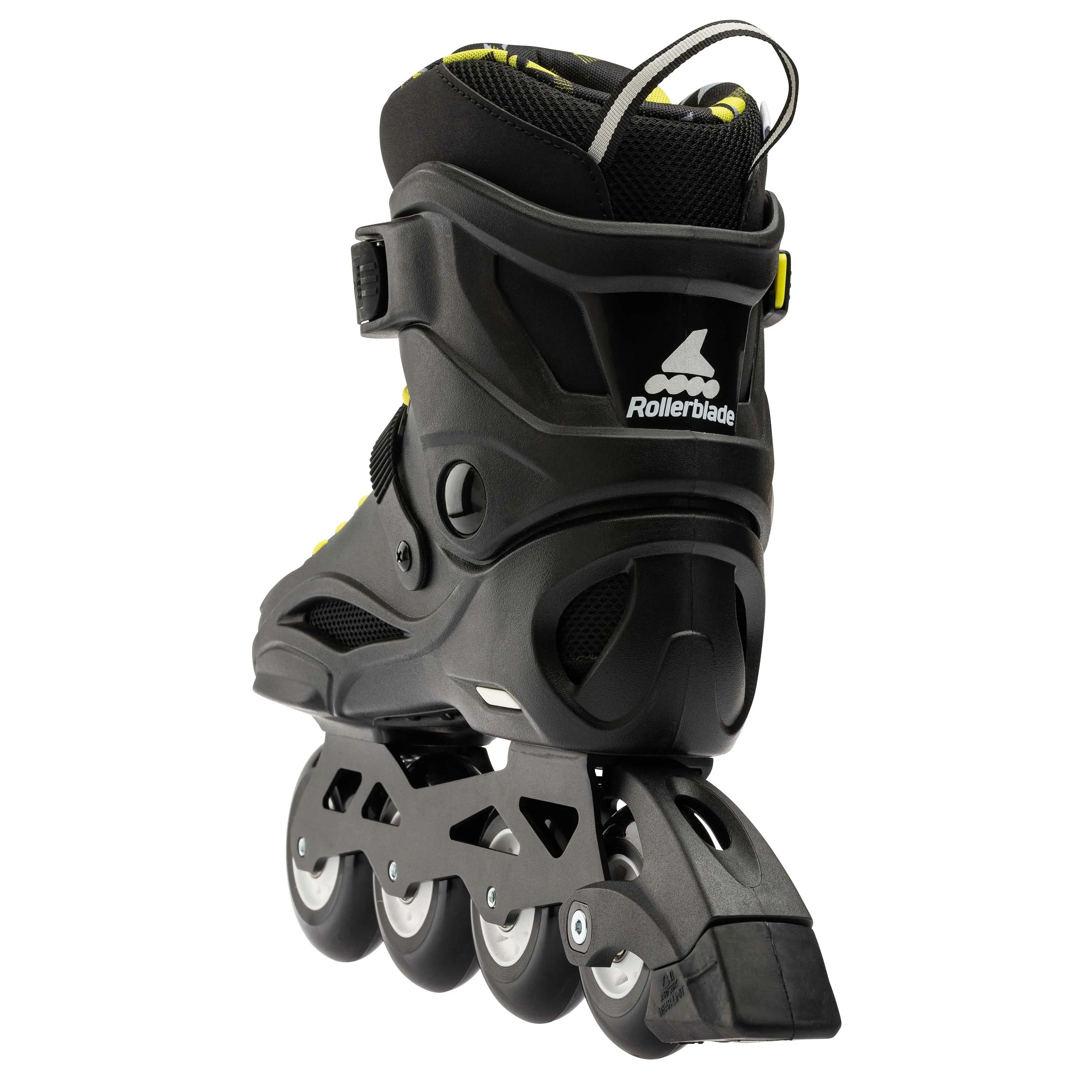 Rollerblade RB Cruiser Inline Skates - Black/Neon Yellow