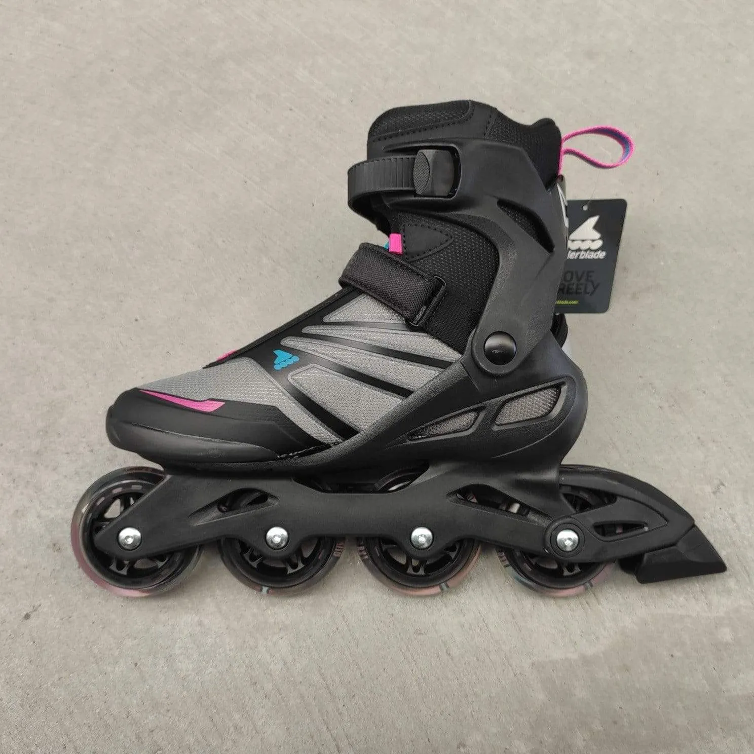 Rollerblade Zetrablade Black Pink Inline Skates