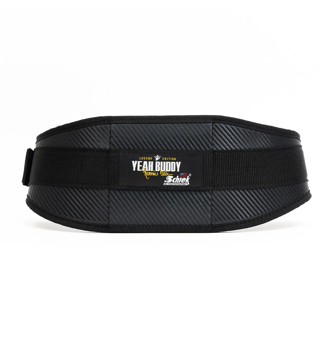 Ronnie Coleman Signature Series CF4006 Carbon Fibre Contour Weight Lifting Belt - Black