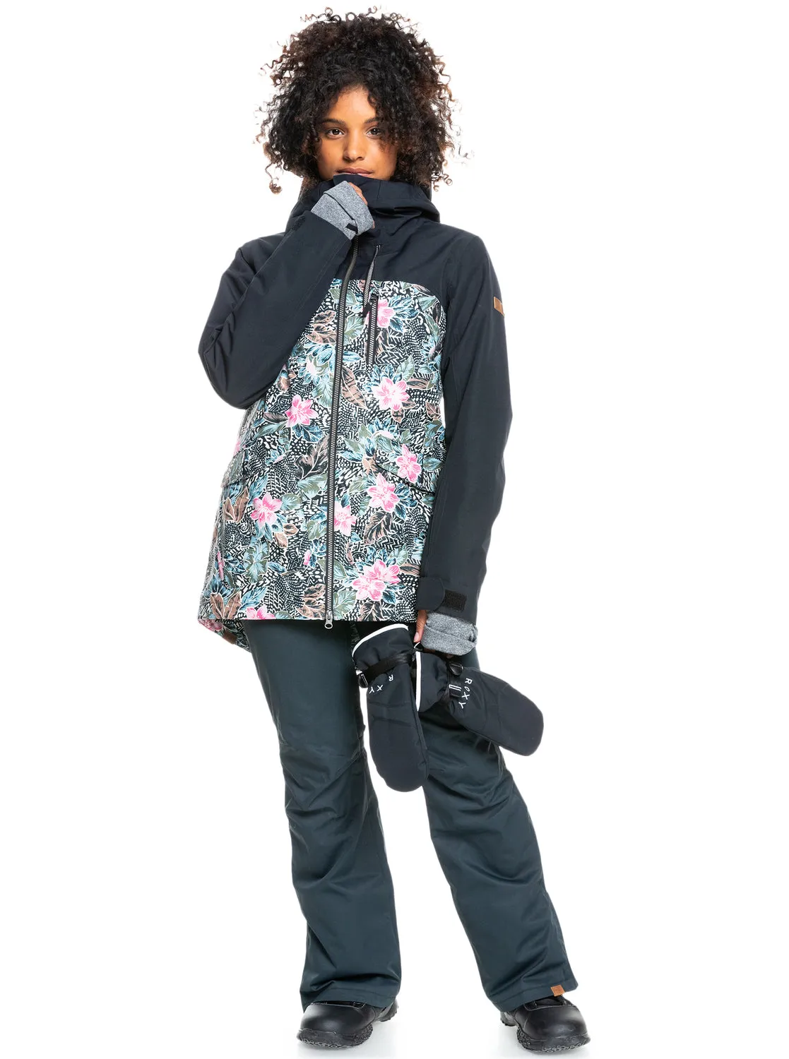 Roxy Stated Womens Jacket Black Ubuda