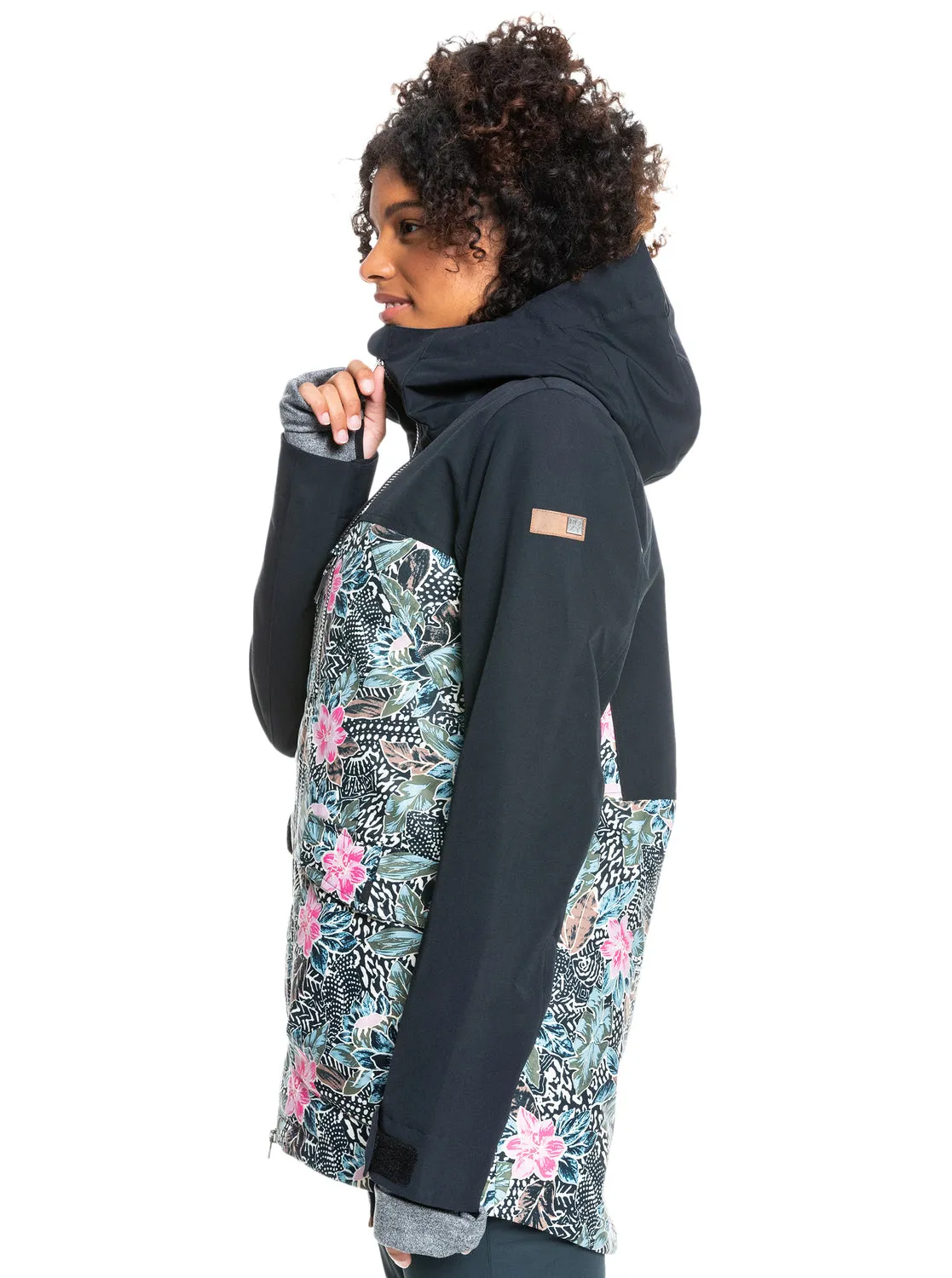 Roxy Stated Womens Jacket Black Ubuda