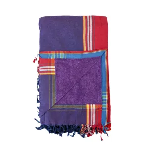 Royal Purple Kenyan Beach Towel