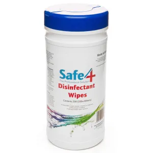 Safe4 Disinfectant Wipes