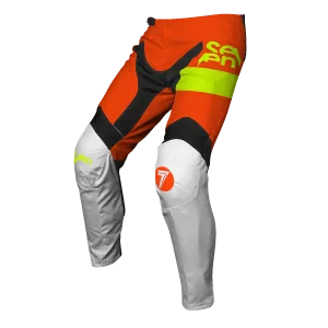 SALES SAMPLE - Vox Fracture Pant - (White/Flo Orange) (30)