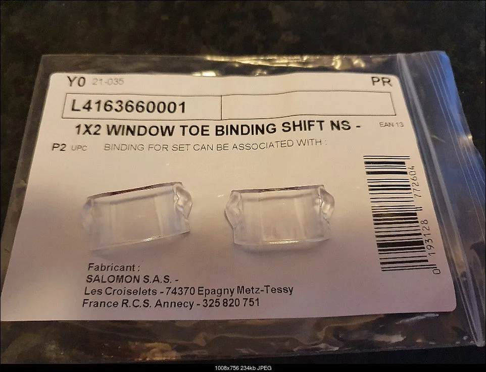Salomon & Atomic & Armada Shift Binding Parts