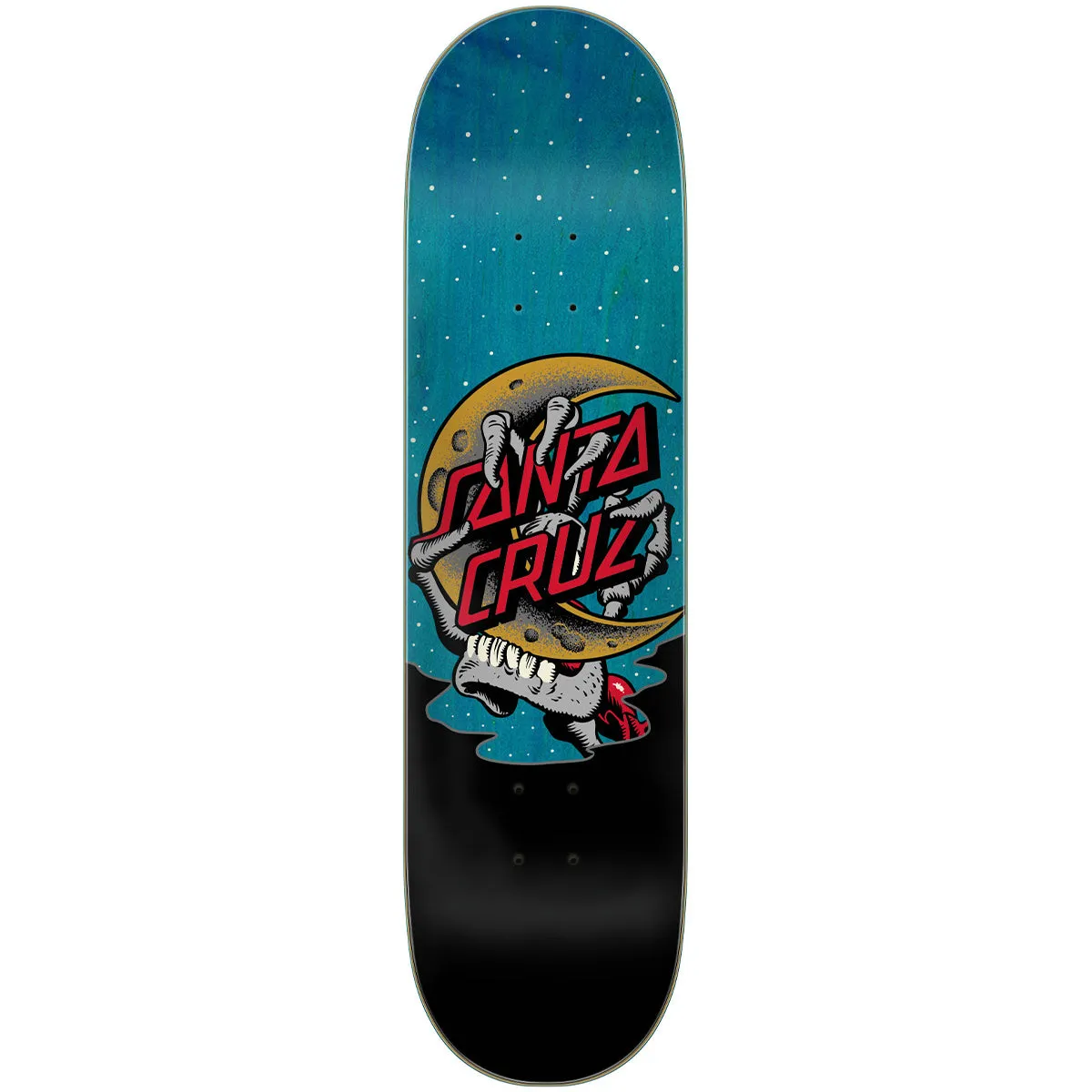 Santa Cruz - Crescent Bone Hand 8.25 Skateboard Deck
