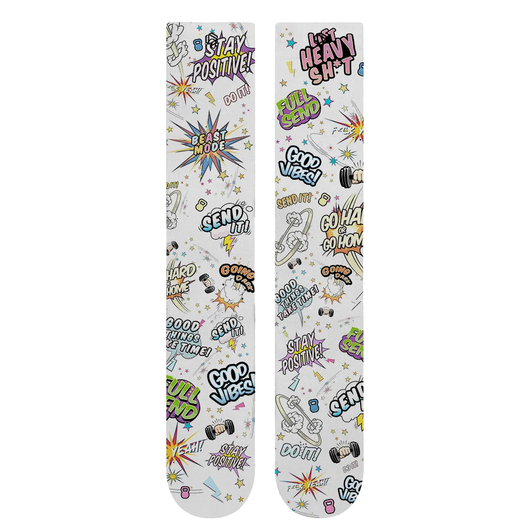 Send It Weightlifting Socks
