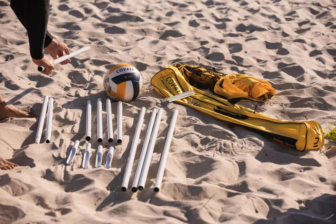 Set (Filet et poteaux) de Beach Volley MULTINET