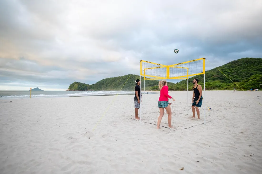 Set (Filet et poteaux) de Beach Volley MULTINET