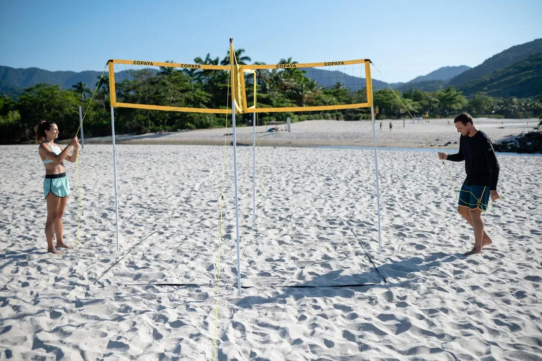 Set (Filet et poteaux) de Beach Volley MULTINET
