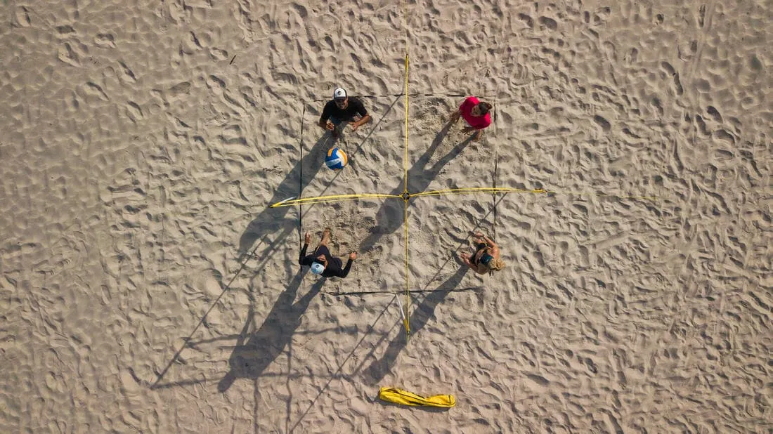 Set (Filet et poteaux) de Beach Volley MULTINET