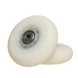 Set of 2 Light-Up 80 mm 82A Inline Skate Wheels   Bearings