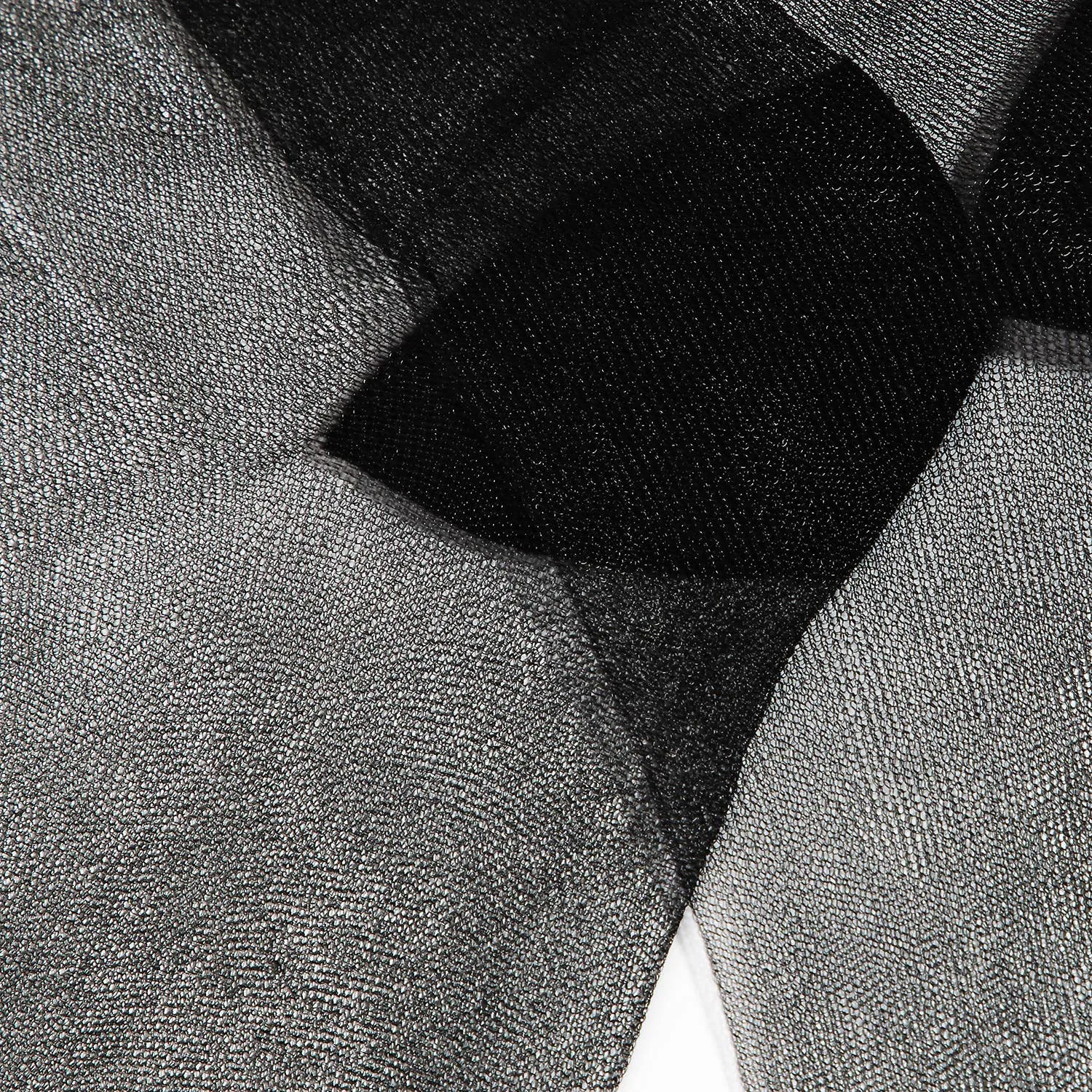Sheer Ankle Socks: Black