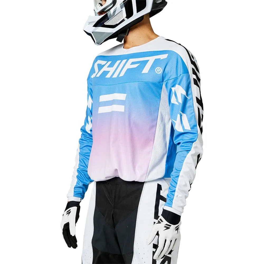 SHIFT WHITE LABEL FADE JERSEY [ACID BLUE]