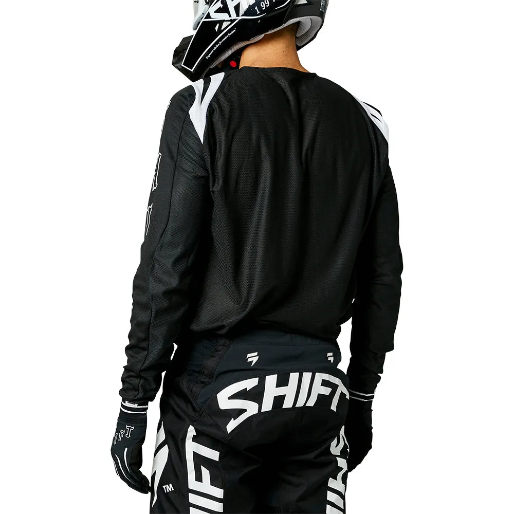 SHIFT WHITE LABEL FLARE JERSEY [BLACK]