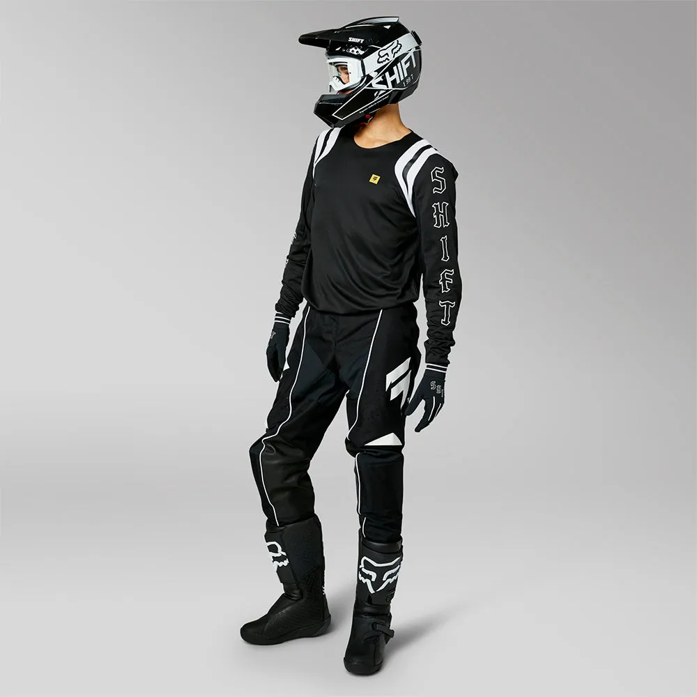 SHIFT WHITE LABEL FLARE JERSEY [BLACK]