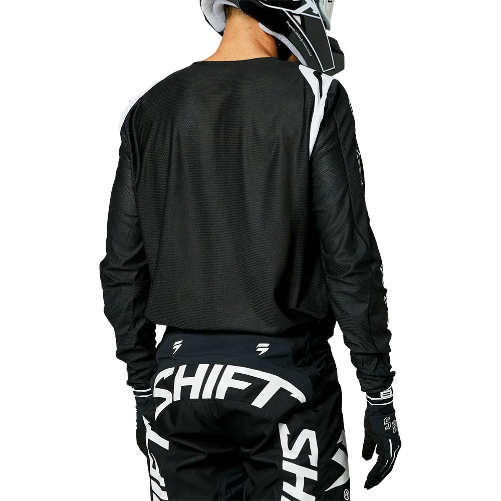 SHIFT WHITE LABEL FLARE JERSEY [BLACK]