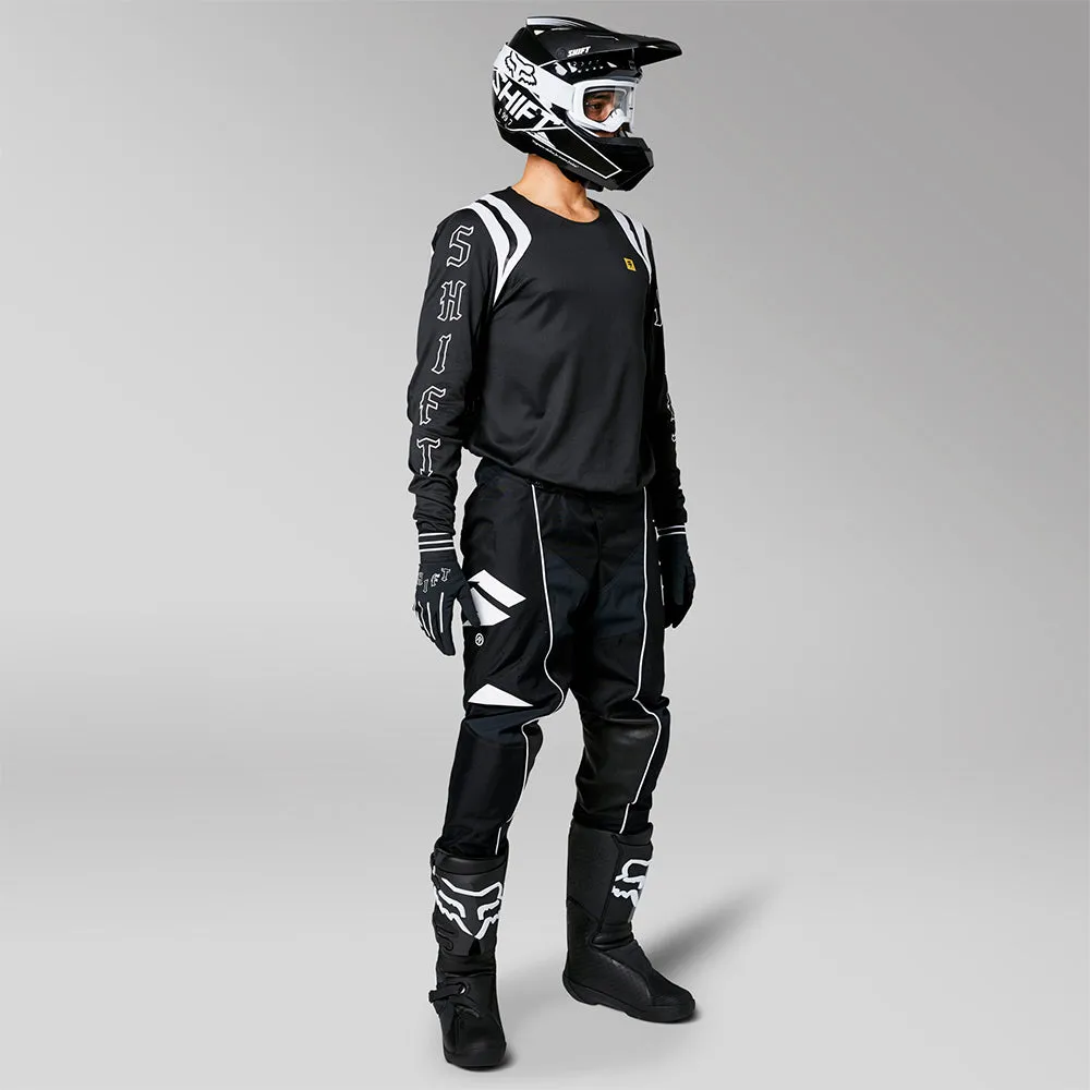 SHIFT WHITE LABEL FLARE JERSEY [BLACK]