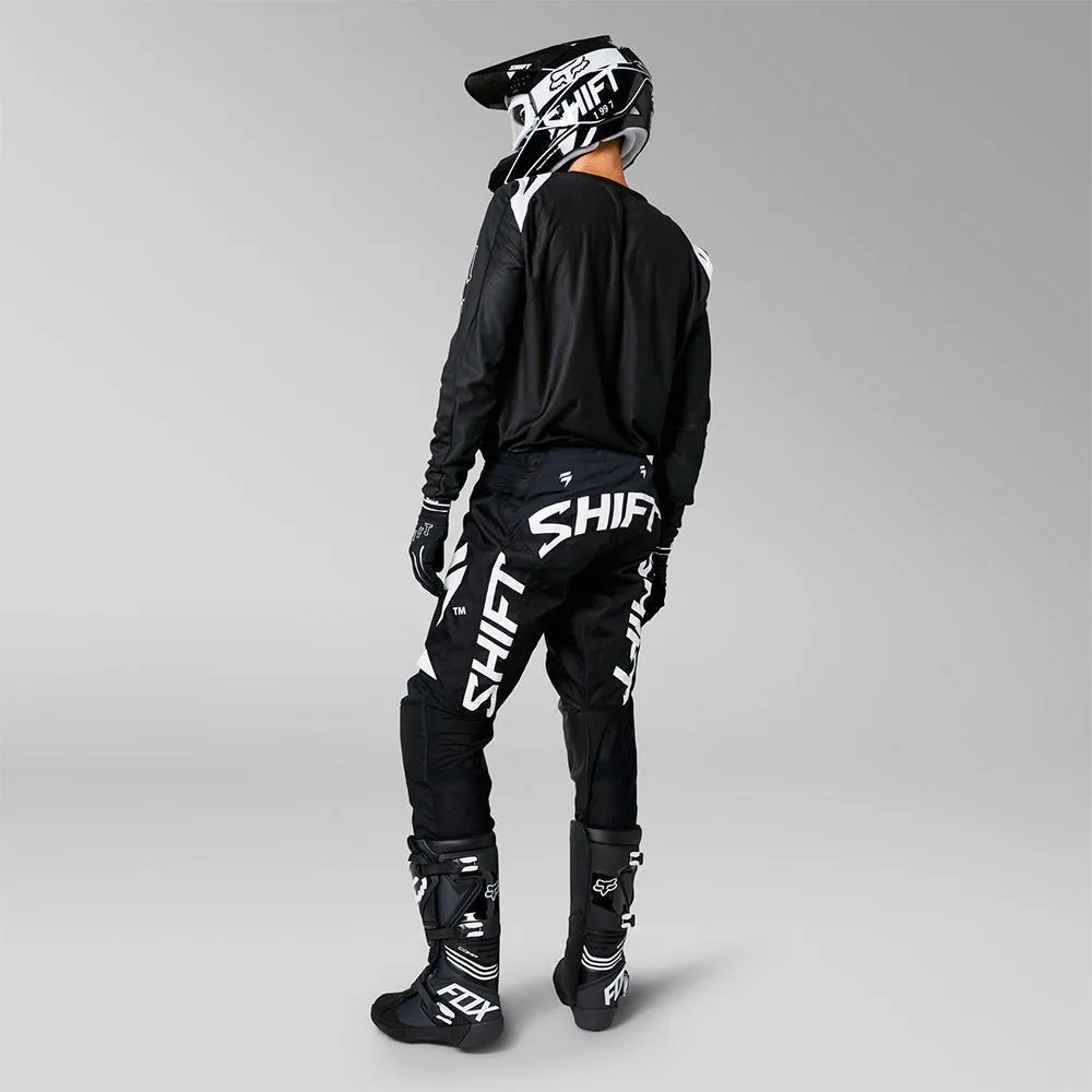 SHIFT WHITE LABEL FLARE JERSEY [BLACK]