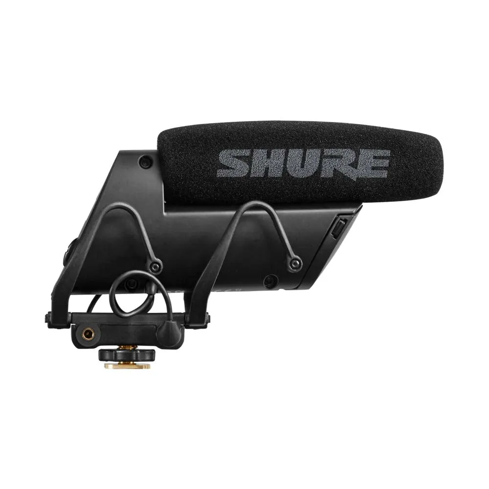Shure VP83F LensHopper Camera-mount Compact Shotgun Mic with Flash Recording