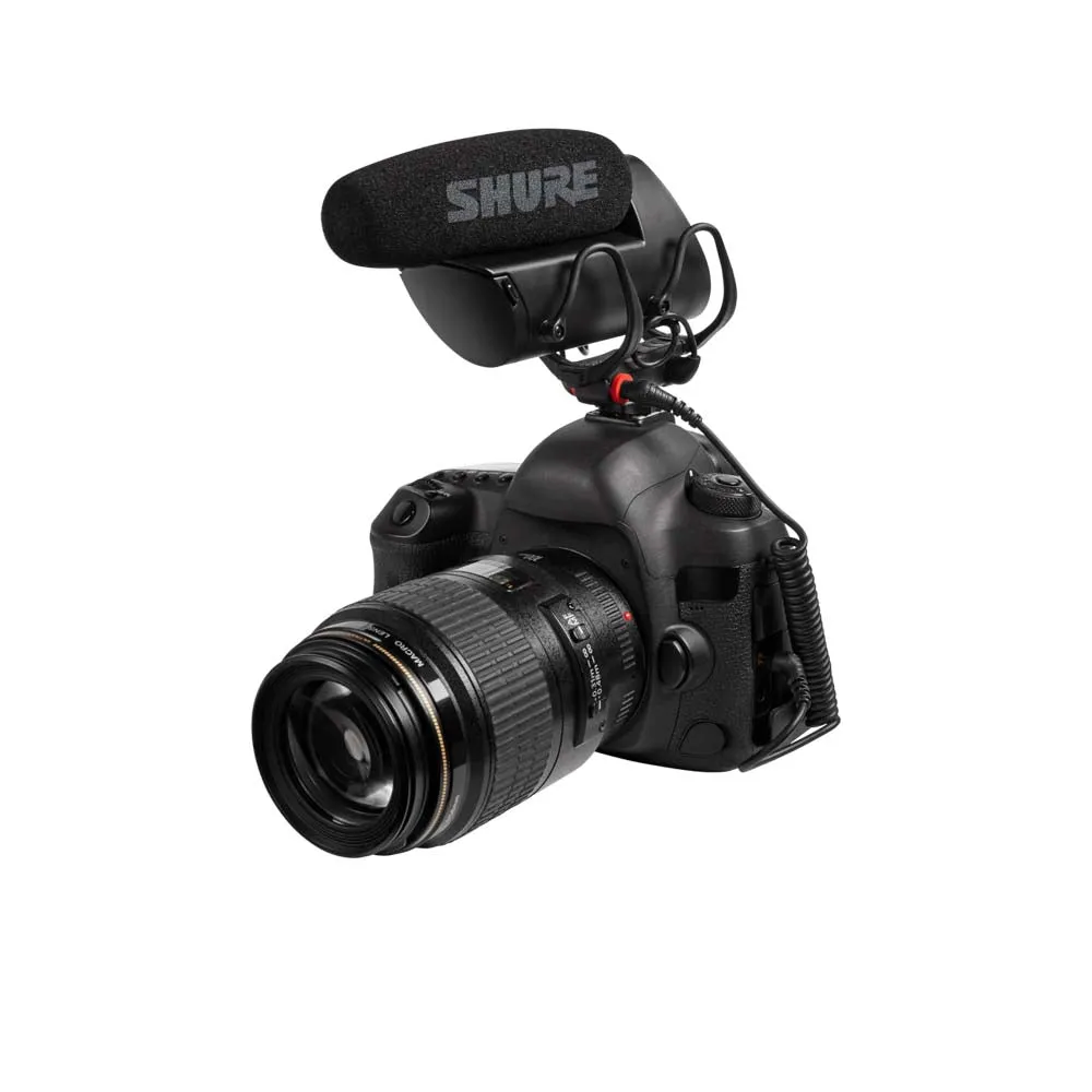 Shure VP83F LensHopper Camera-mount Compact Shotgun Mic with Flash Recording
