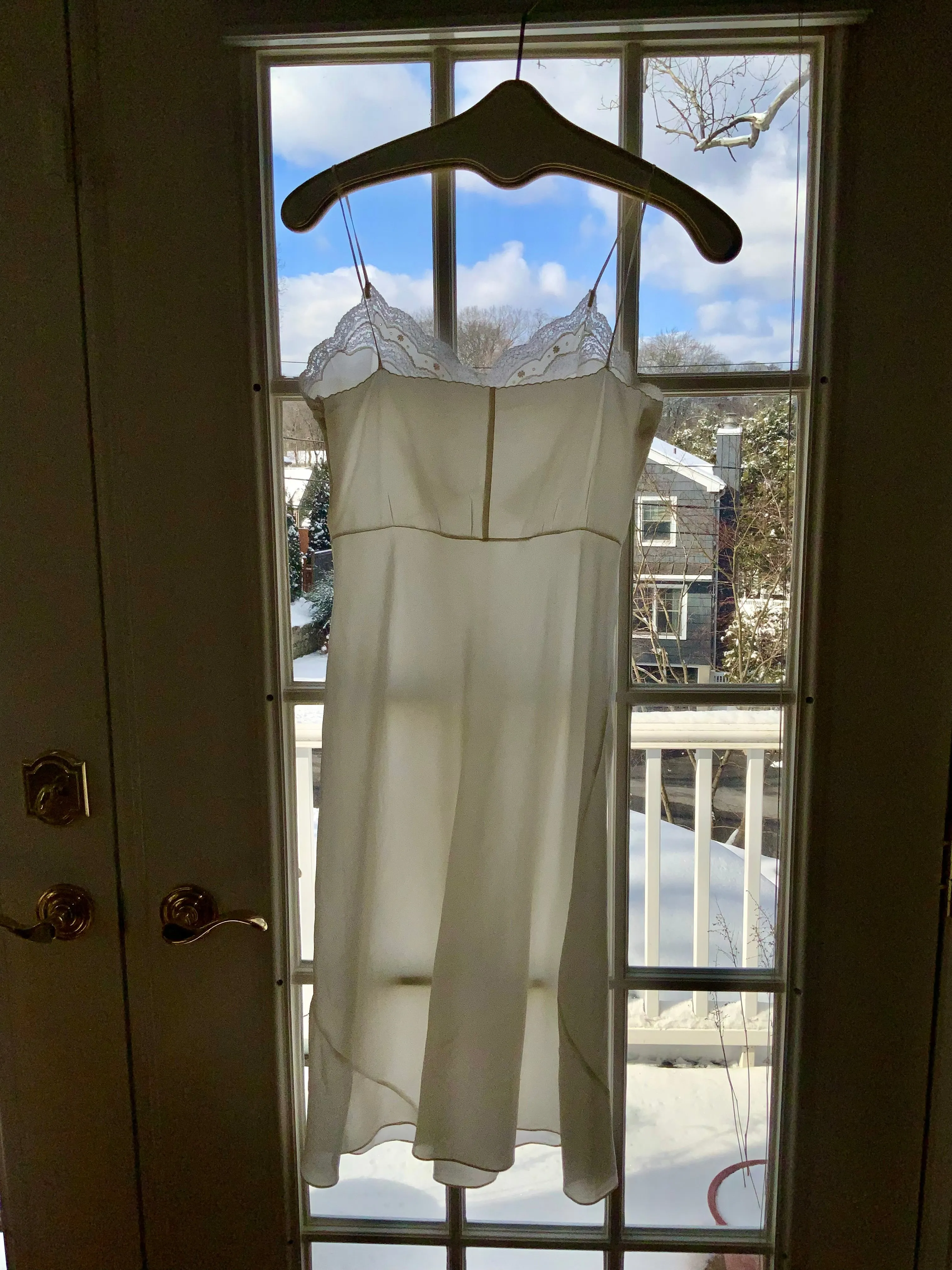 Silk slip Dress - 50s - 50O