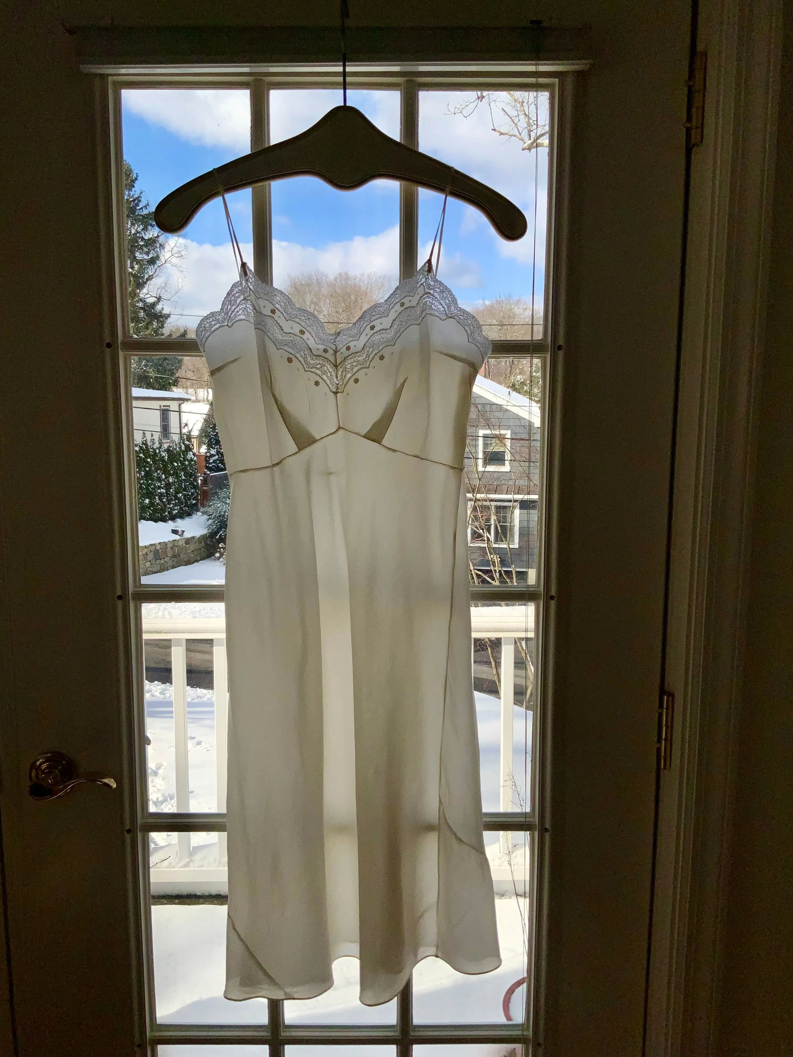 Silk slip Dress - 50s - 50O