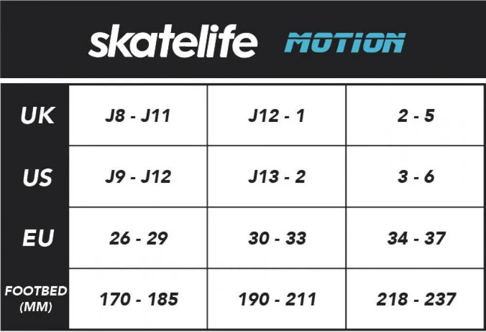 Skatelife Inline Skates Motion Adjustable Medium - Black / Blue