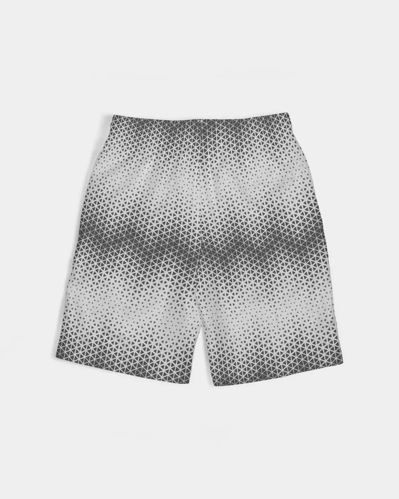 SMF Althea Athletic TRIANGLE CHEVRON Masculine Youth Swim Trunk