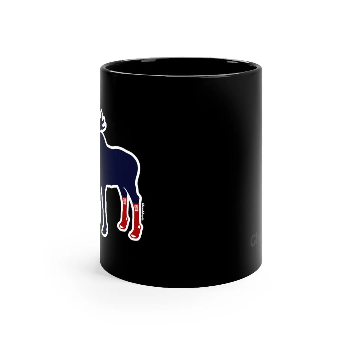 Socks on Moose 11oz Coffee Mug