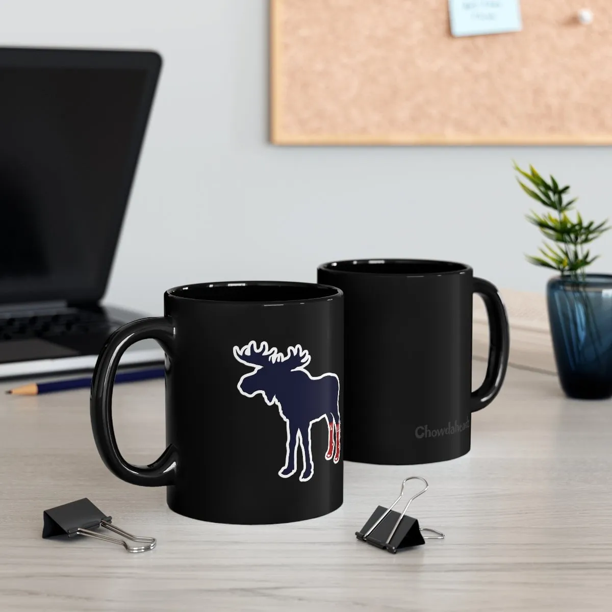 Socks on Moose 11oz Coffee Mug